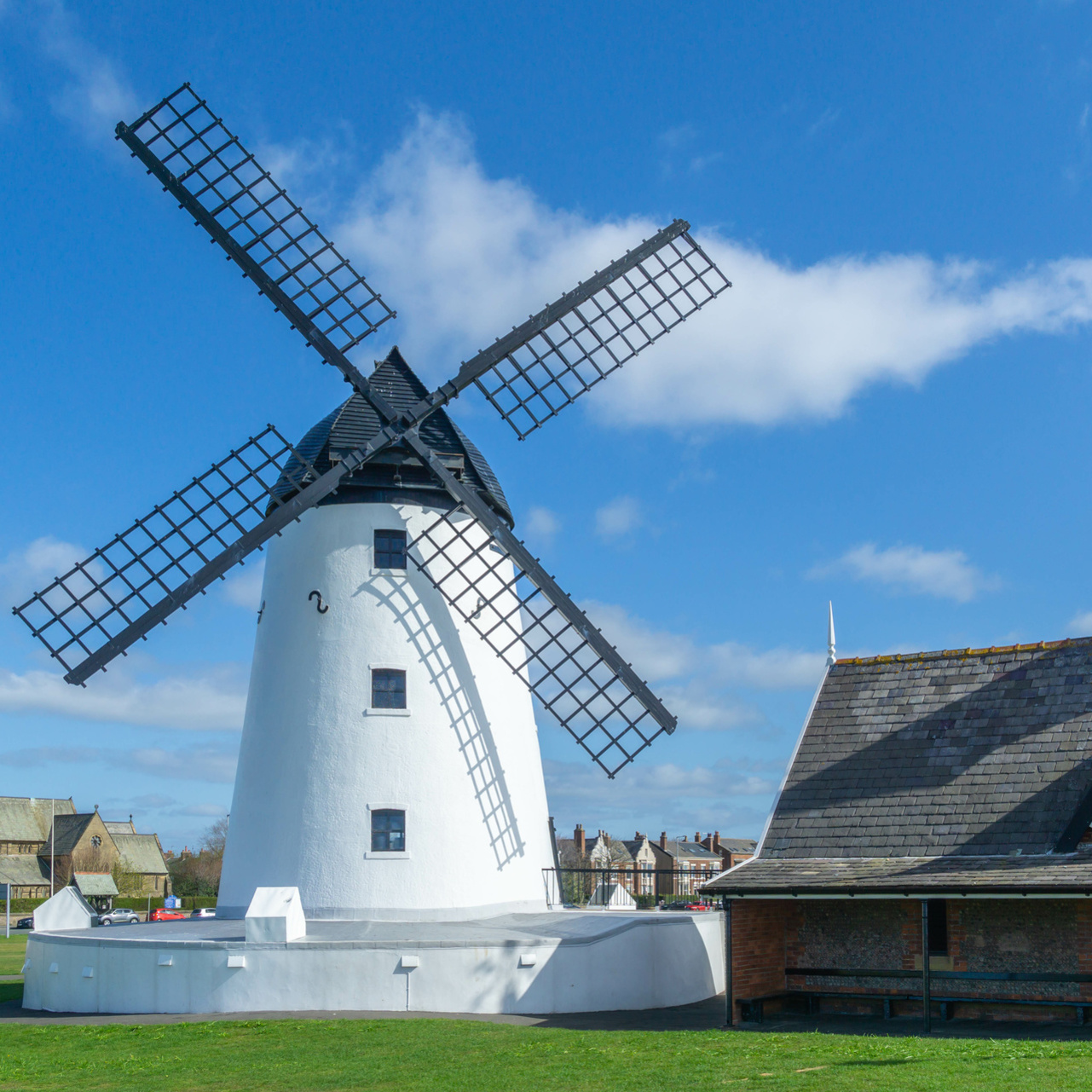Lytham Windmill; Our Solicitors in Lytham work from The Old Bakery, Green Street, Lytham, FY8 5LG