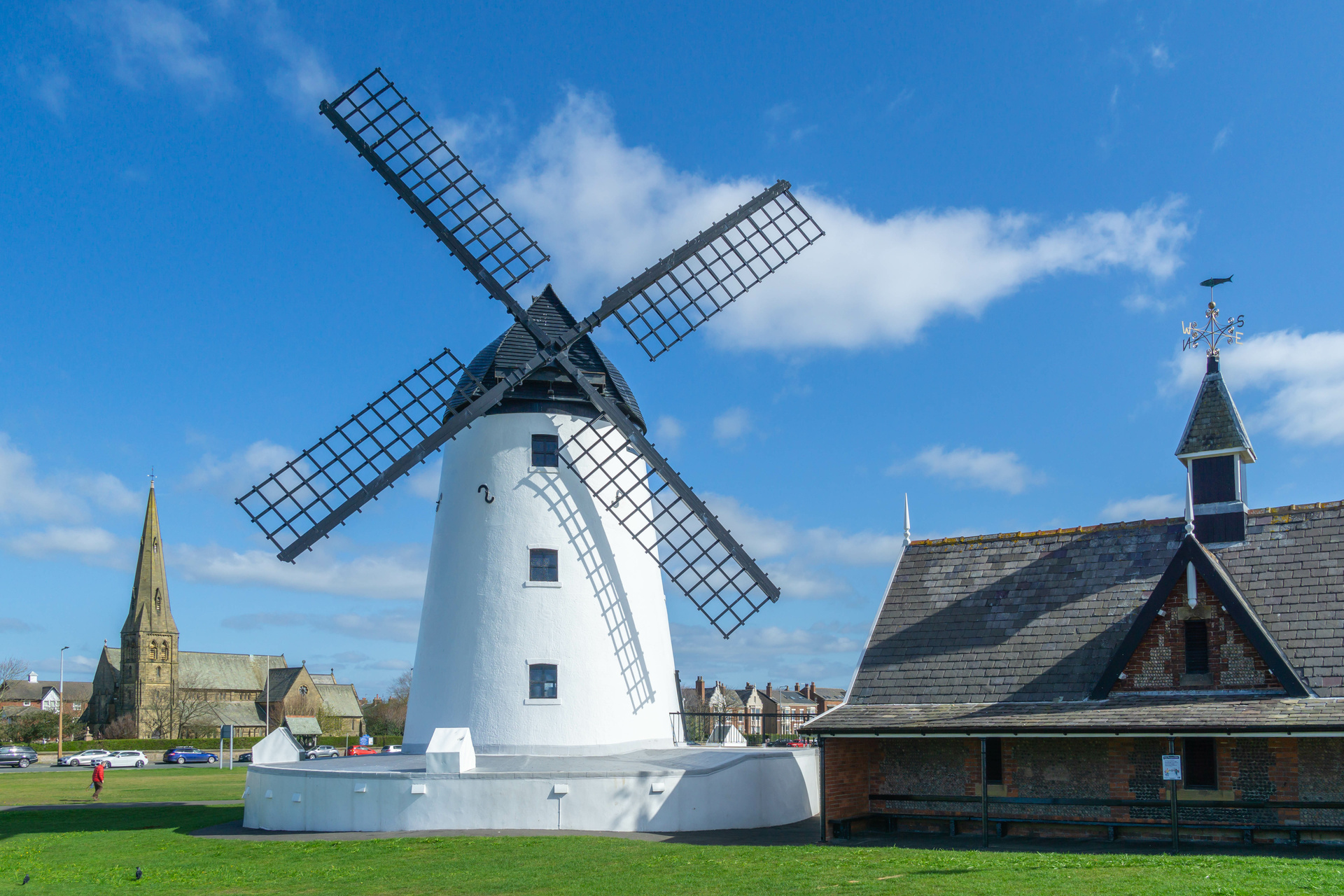 Lytham Windmill, round the corner from our Conveyancing Solicitors in Lytham at The Old Bakery, 1 Green Street, Lytham.