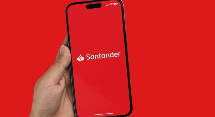 Santander's logo; our Conveyancing solicitors are Santander Bank lender panel solicitors