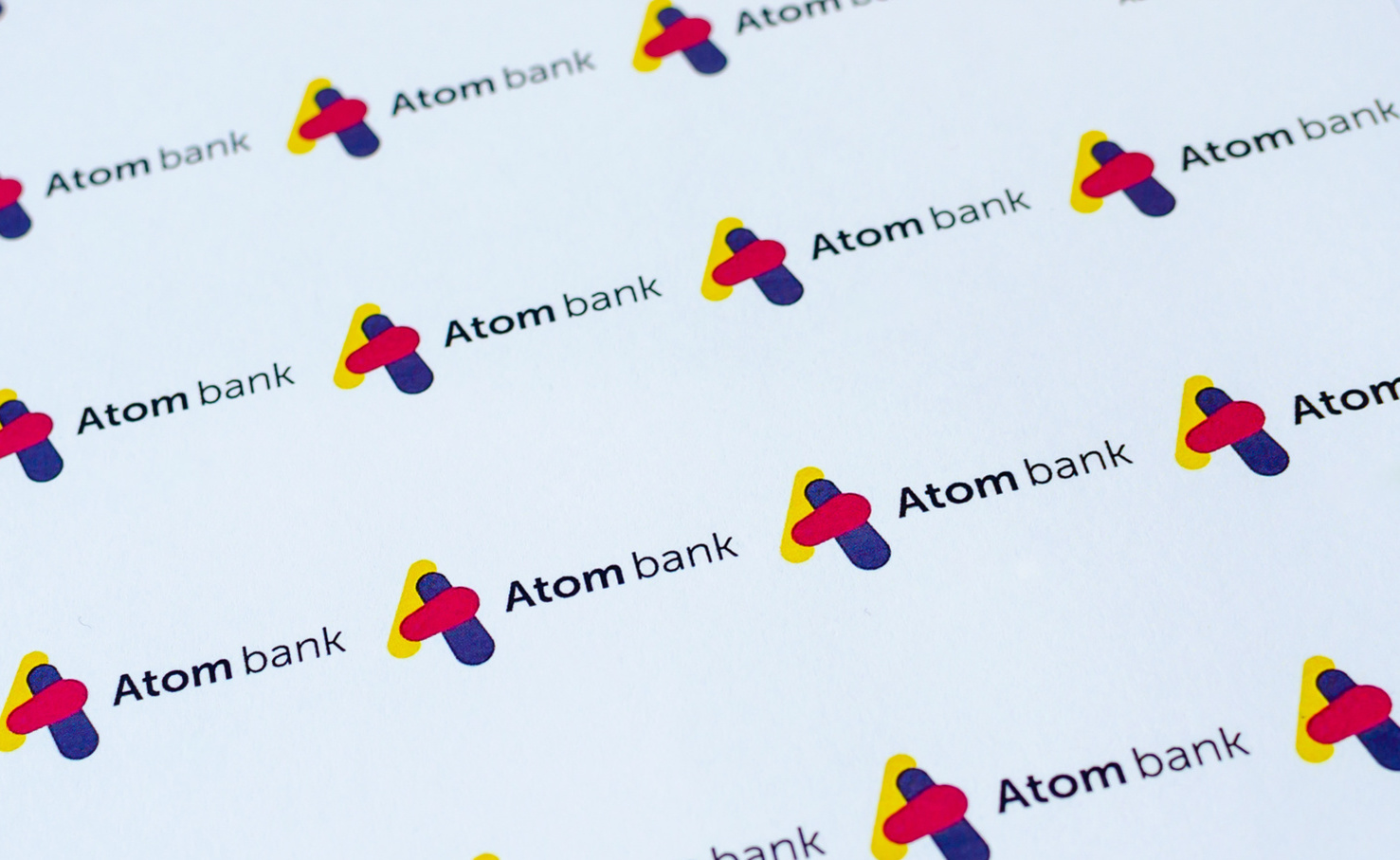 A picture of Atom Bank's logo; our Conveyancing Solicitors are on Atom Bank's lender panel.