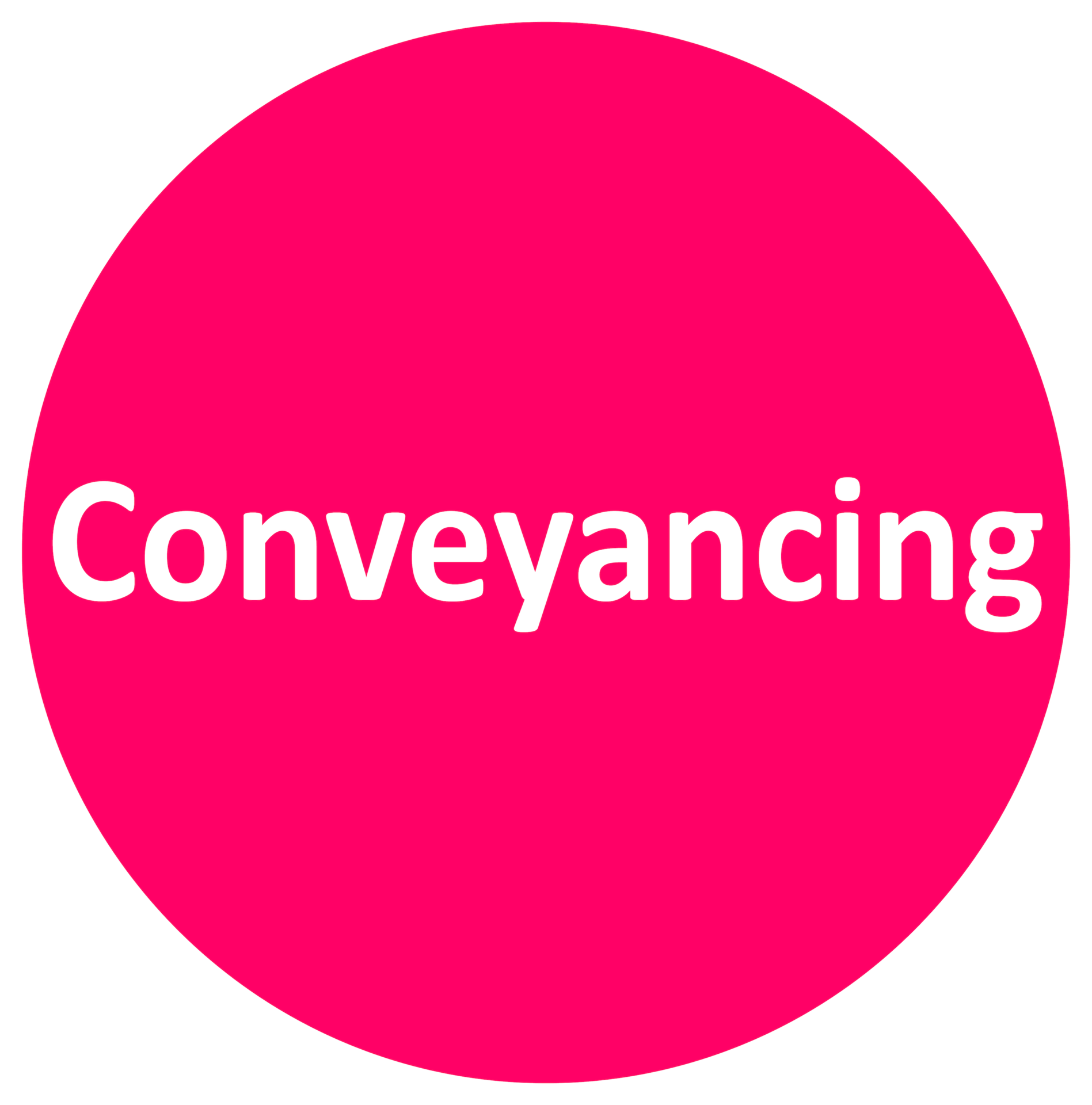 Conveyancing button to access Conveyancing page