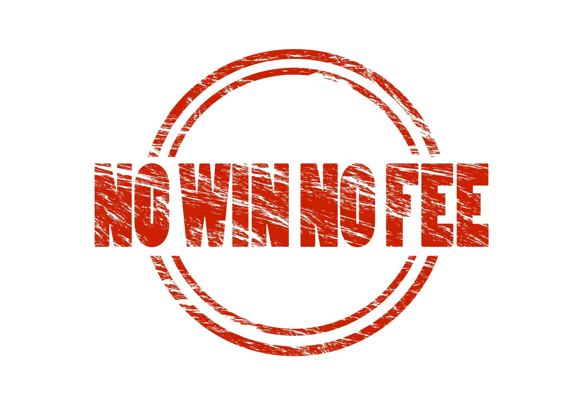 "No Win No Fee" is red writing in a red circle; our No Win No Fee Personal Injury Compensation Solicitors discuss fundamental dishonesty and how we can assist with your injury compensation claim.