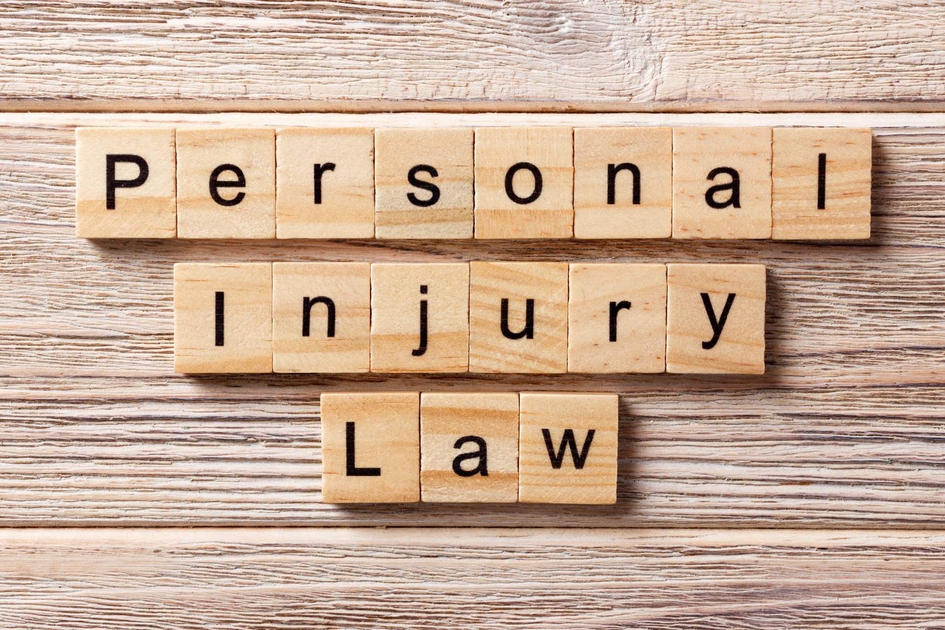 "Personal Injury Law" in scrabble letters, on a wooden table; our No Win No Fee Personal Injury Solicitors explain qualified one way cost shifting in personal injury compensation claims, and can help you make a no win no fee claim.