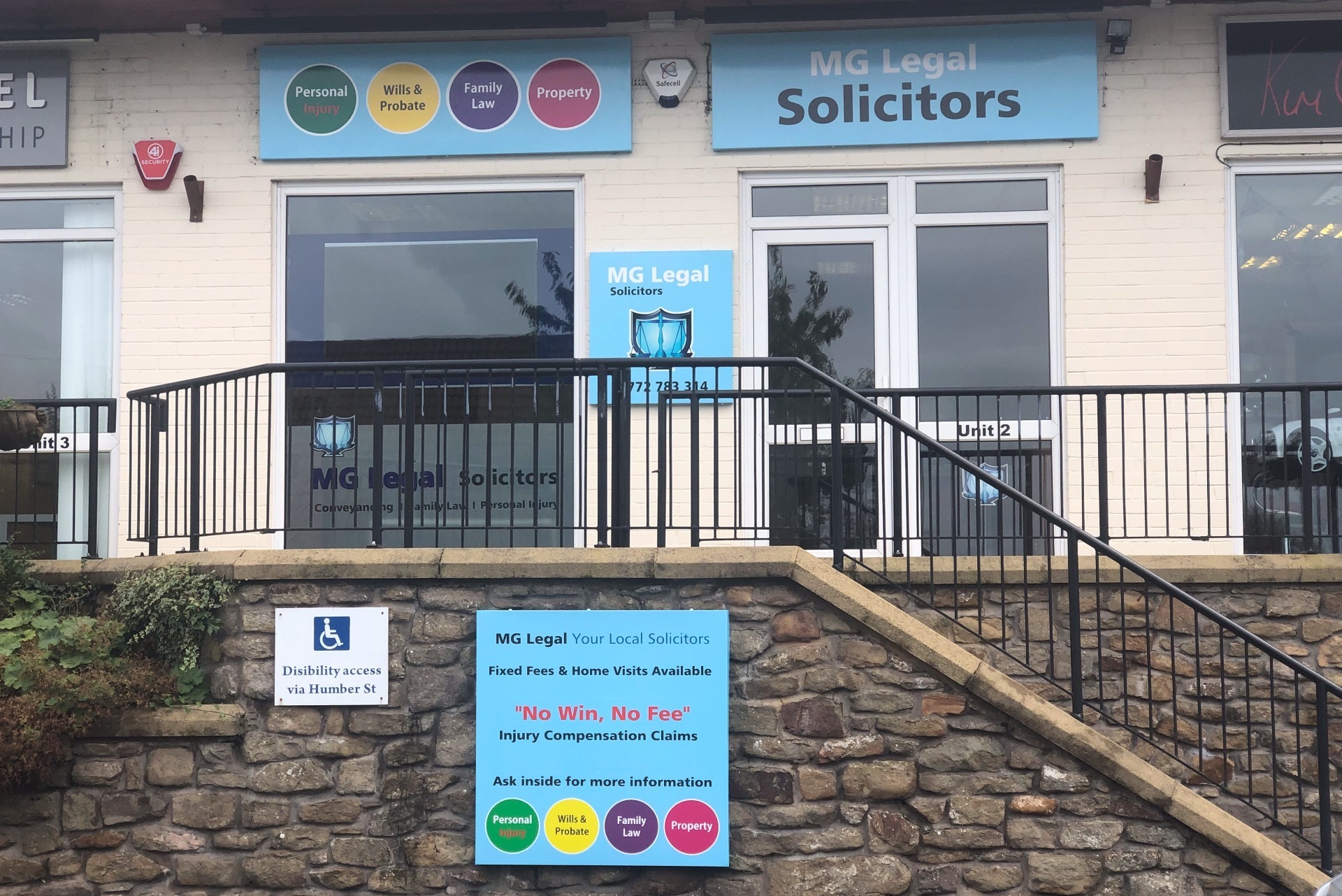 MG Legal's Solicitors in Longridge's Office.